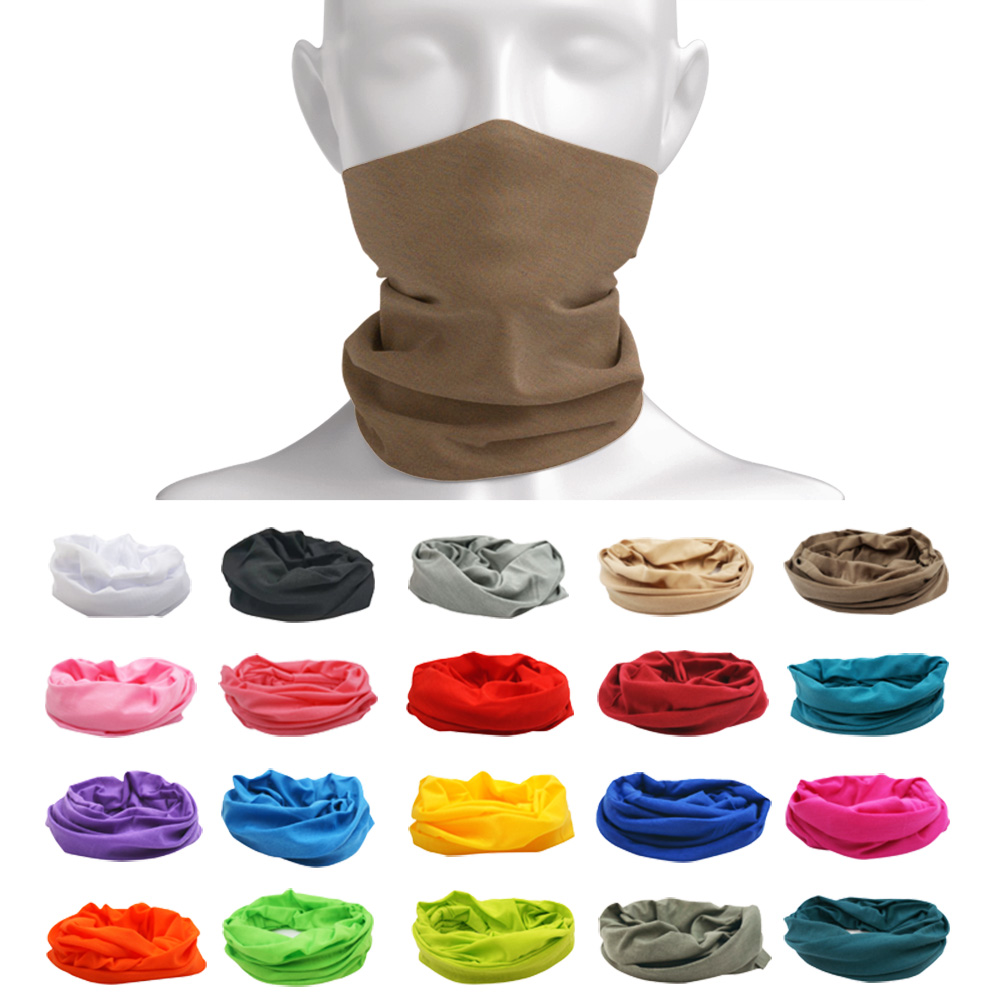 Sun Protective Tube Scarf 9.8' - مراجعة Bandana Blank White وسعره