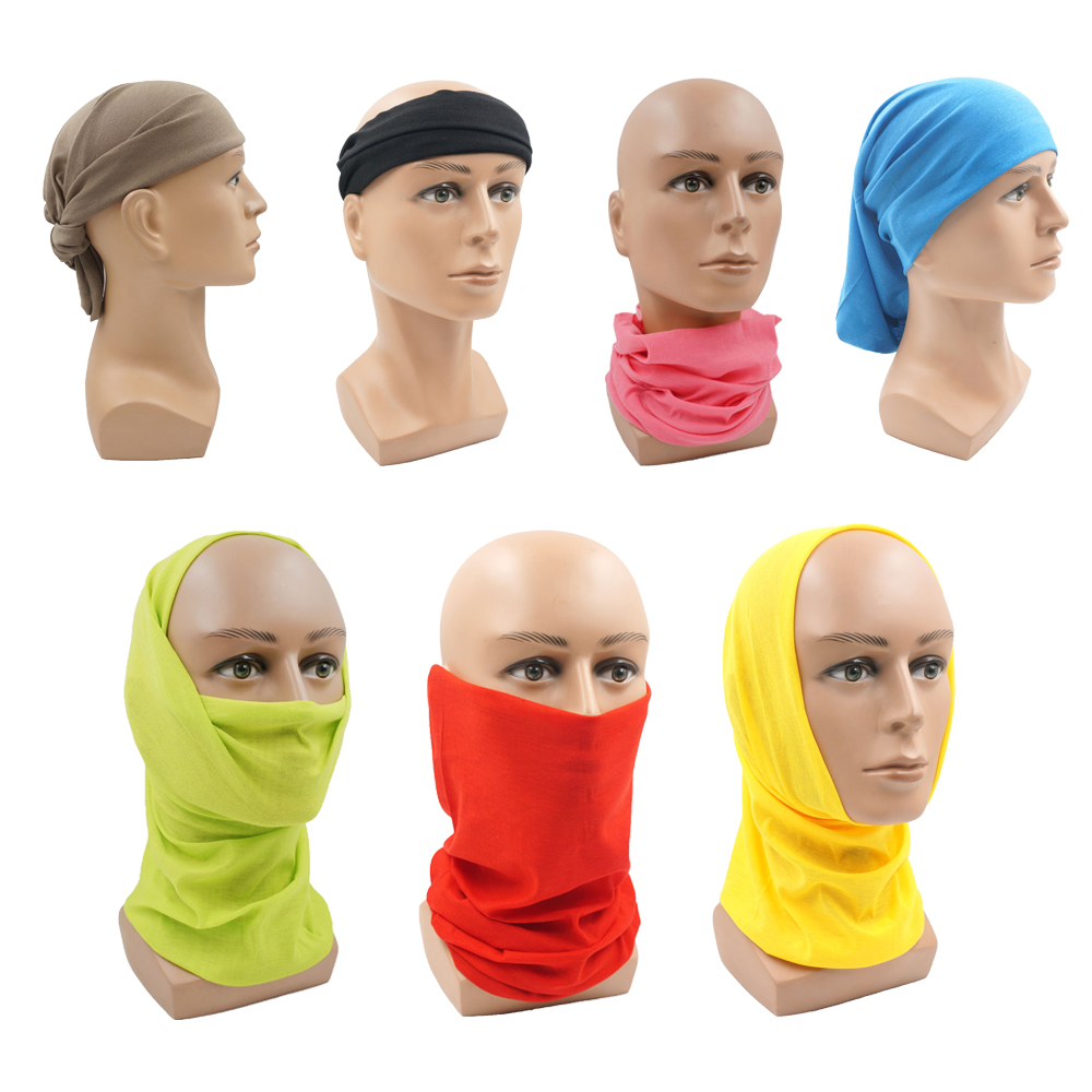 Sun Protective Tube Scarf 9.8' - مراجعة Bandana Blank White وسعره
