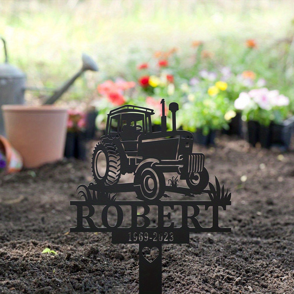 Custom Farmer Memorial Metal S - مراجعة Yard Sign Blank وسعره