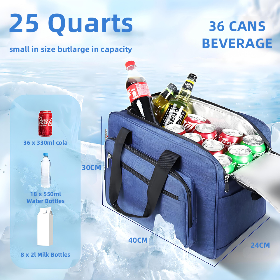 25L 3‑Layer Handheld Lunch Bag - مراجعة Tote Bag Sublimation وسعره