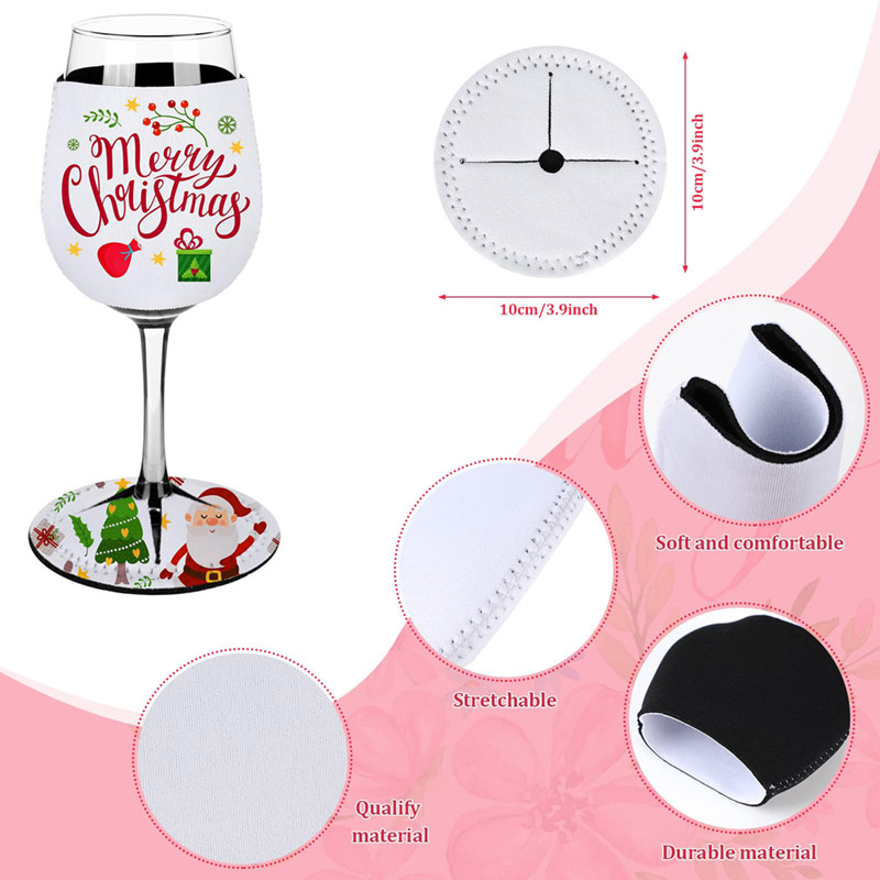 5/10Pcs Sublimation Wine Bottl - مراجعة Coaster Sublimation Blank وسعره