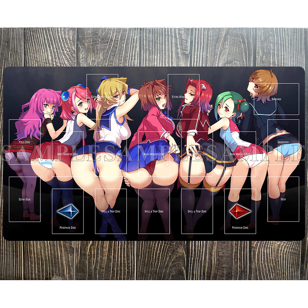 Yu-Gi-Oh 5Ds ARC-V Playmat Gam - مراجعة Door Mat Blank وسعره