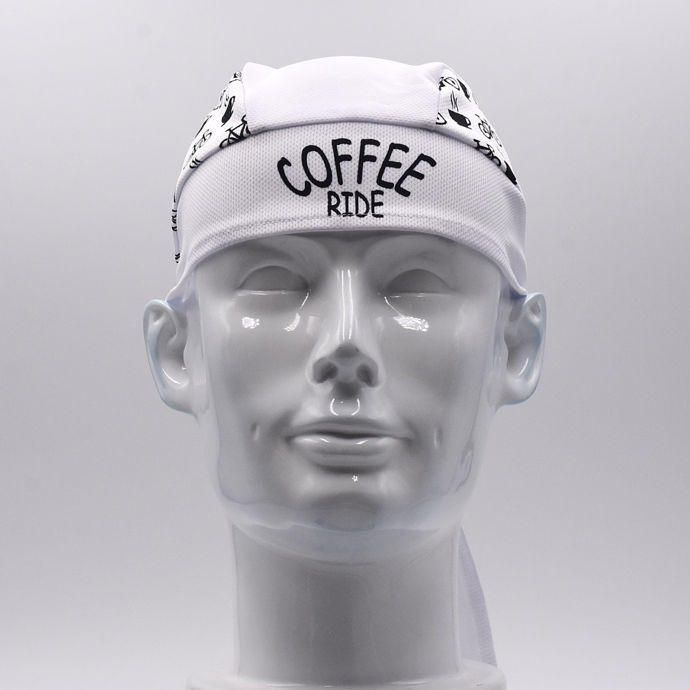 Classic Men White Cycling Cap  - مراجعة Bandana Blank White وسعره