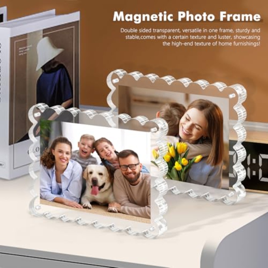3Pack Magnetic Acrylic Picture - مراجعة Photo Acrylic Block وسعره