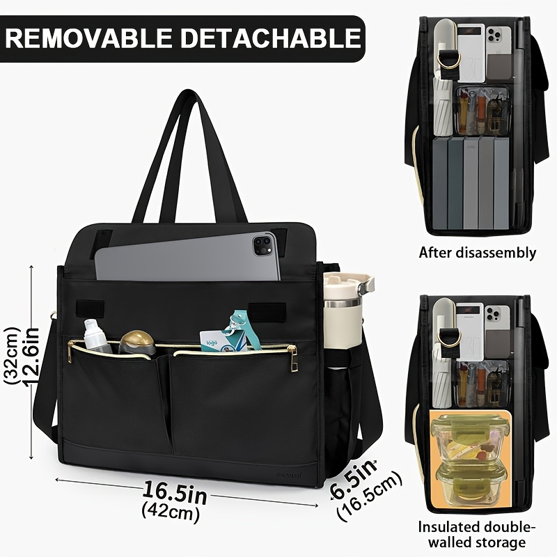 Oxford Lunch Bag for Women, La - مراجعة Tote Bag Sublimation وسعره