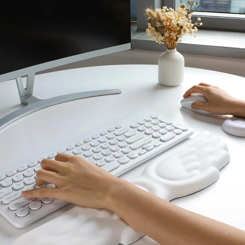 Angel Wings Shaped Keyboard Mo - مراجعة Mouse Pad Blank Sublimation وسعره