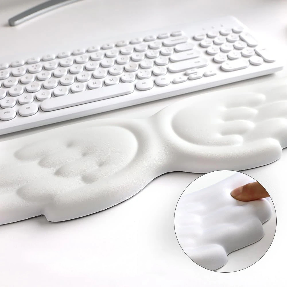 Angel Wings Shaped Keyboard Mo - مراجعة Mouse Pad Blank Sublimation وسعره
