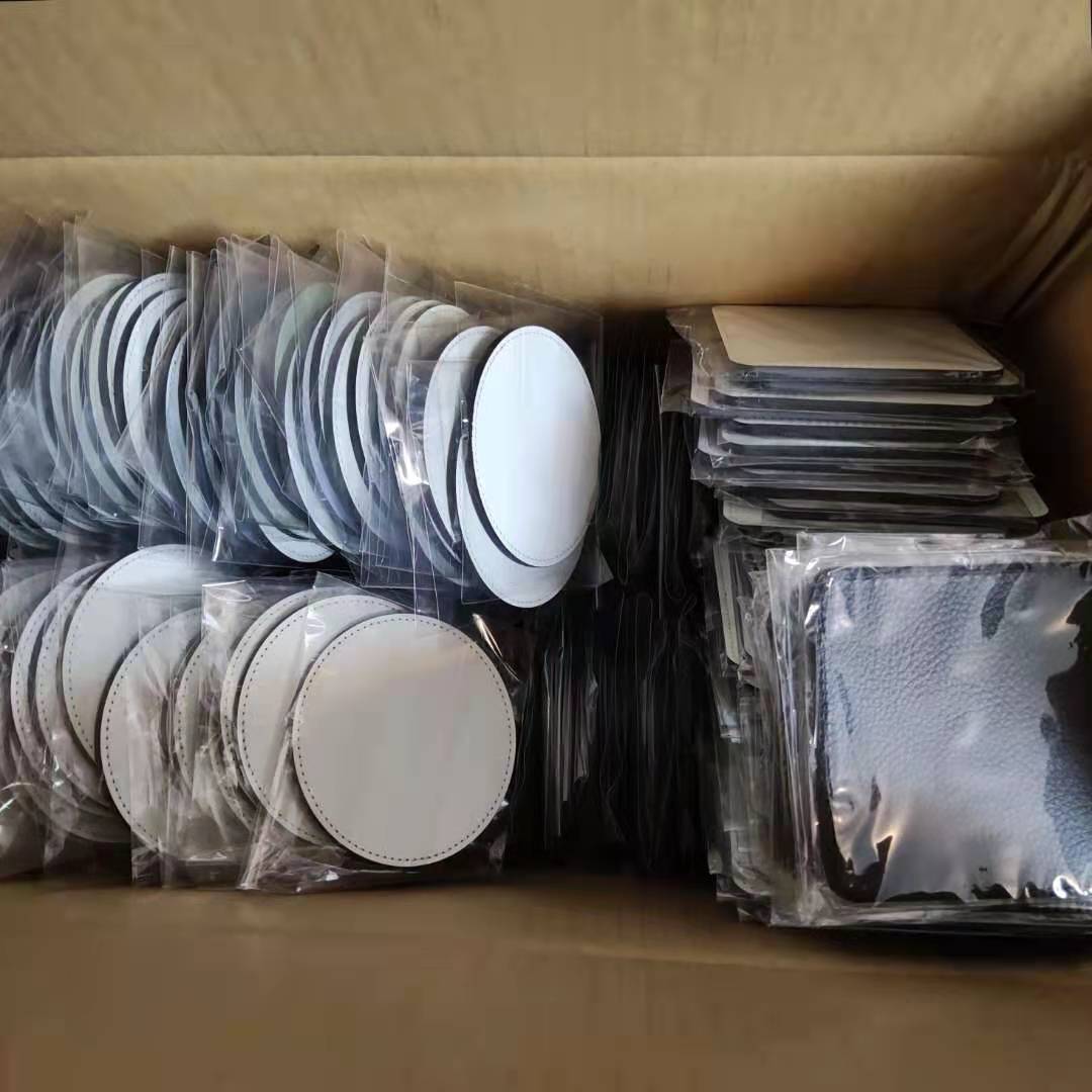 50pcs/lot 10*10cm New Blank Su - مراجعة Coaster Sublimation Blank وسعره
