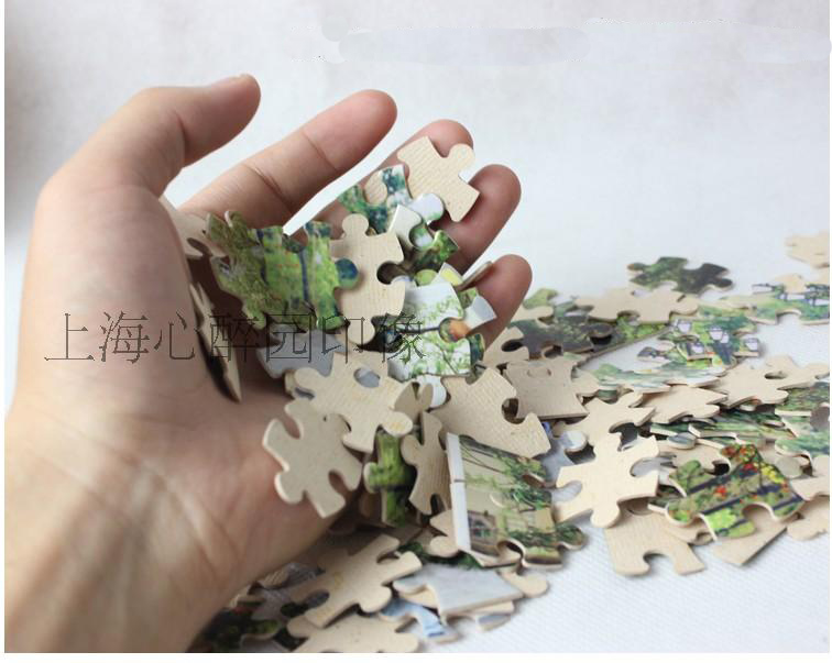 10pcs/lot Sublimation Blank A3 - مراجعة Puzzle Blank White وسعره