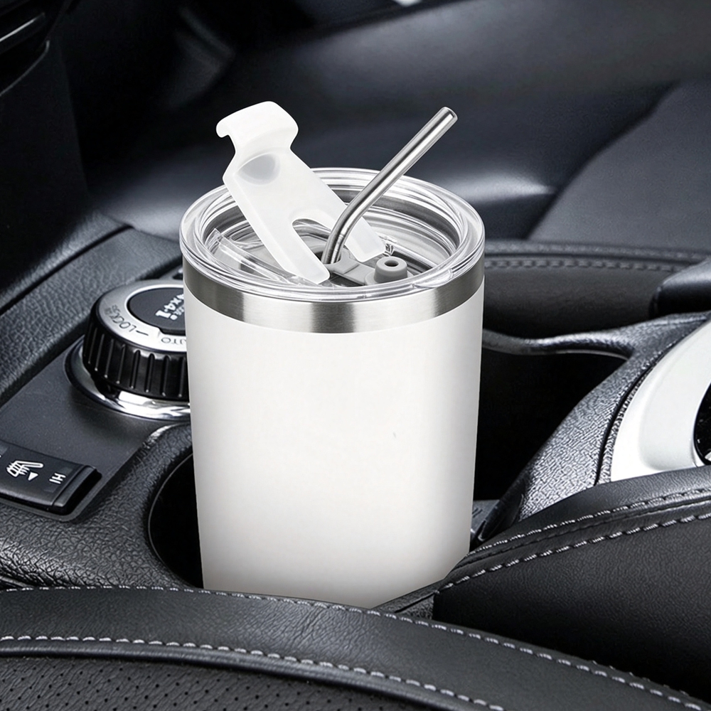 20oz Tumbler Mug with Lid and  - مراجعة Tumbler 20Oz White وسعره