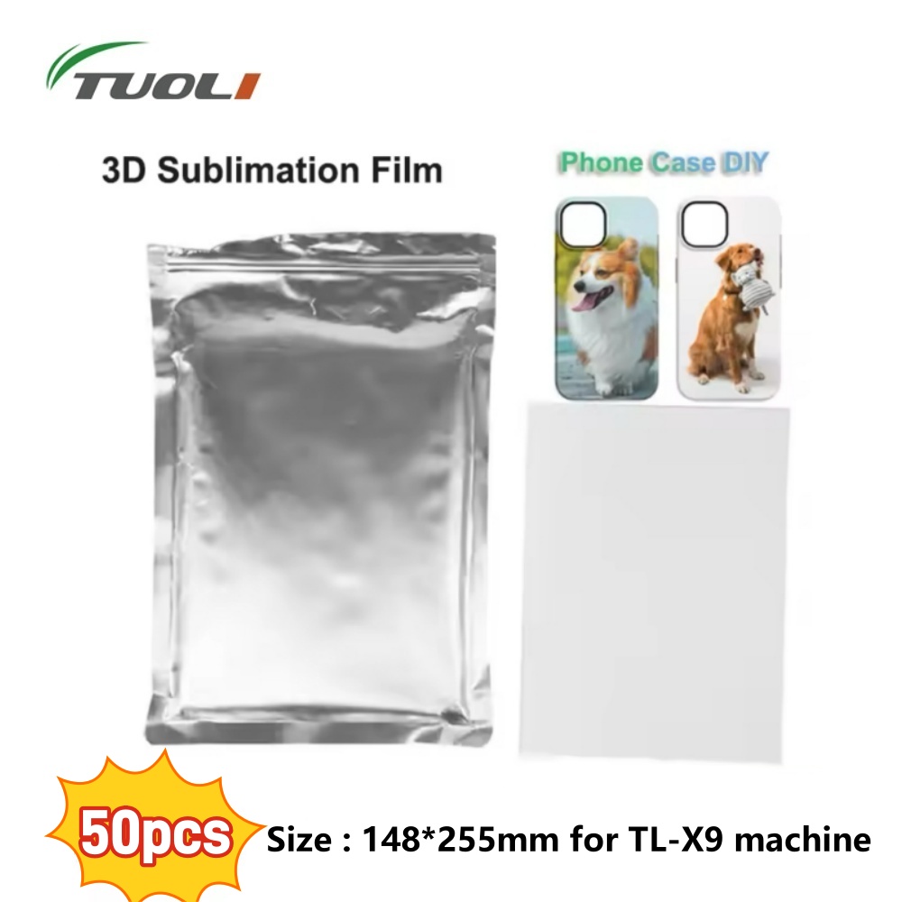 TUOLI 50pcs Phone Case Film DI - مراجعة Phone Case Blank Print وسعره