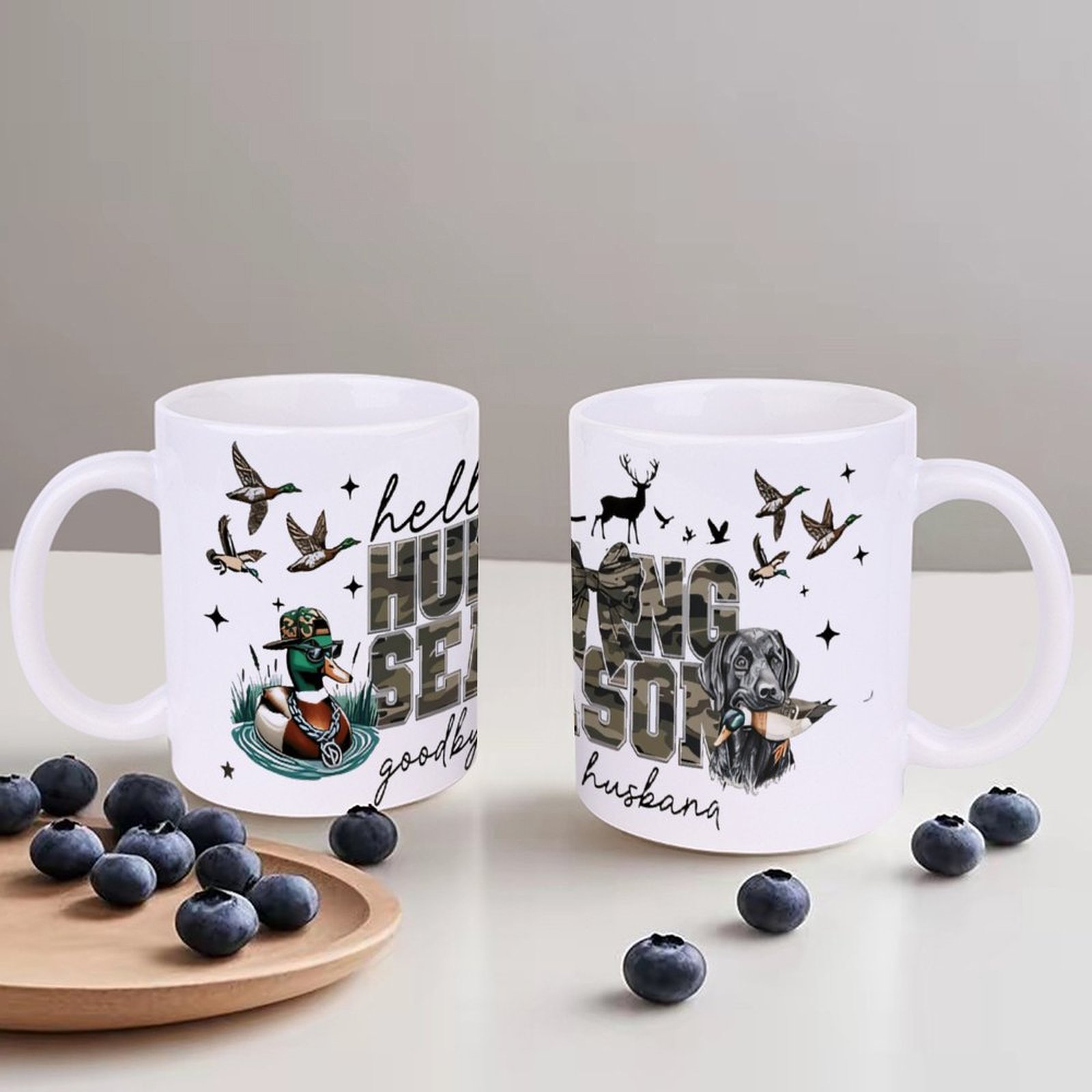 Hello Hunting Season Goodbye H - مراجعة Sublimation Mug White وسعره