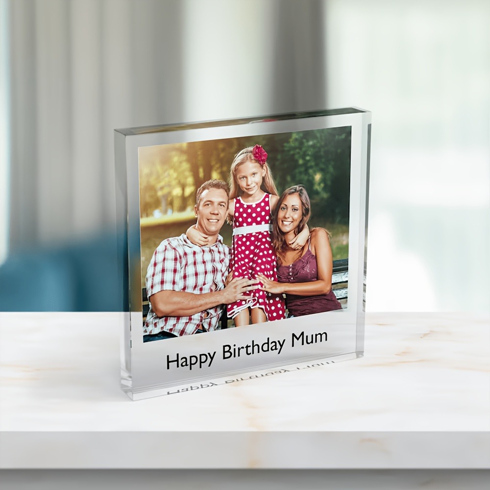 Personalized Family Acrylic Ph - مراجعة Photo Acrylic Block وسعره