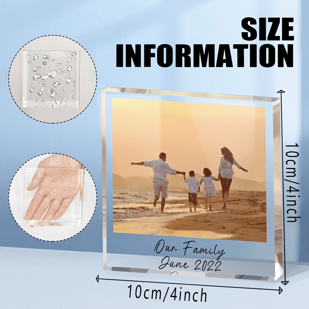 Personalized Family Acrylic Ph - مراجعة Photo Acrylic Block وسعره