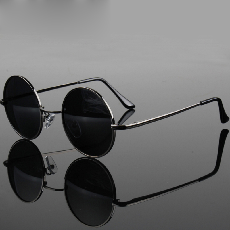 Retro Vintage Round Sunglasses - مراجعة Metal Photo Panel وسعره